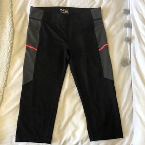 Cropped running leggings